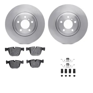 R1 Concepts WFWH1-31078 E- Line Series Brake Rotor W/ Ceramic Brake Pads & Hdw
